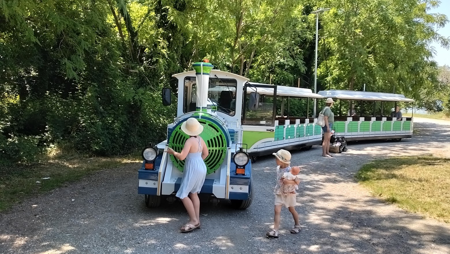 Family exploring Novigrad and surrounds